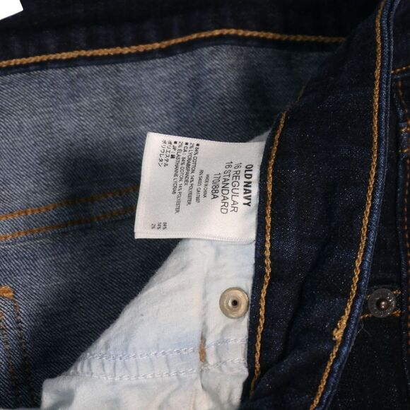 Old Navy Jeans Womens Size 16 36 x 30 Dark Wash Blue Bootcut The Dreamer - Picture 9 of 9